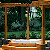 wooden spa surrounds
